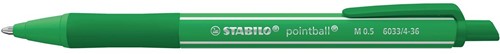 STABILO Pointball colorful balpen, medium punt, groen