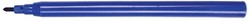 OFFICE products fineliner, 1 mm, blauw, doos van 10 stuks