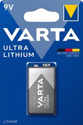 Varta pile Ultra Lithium 9V, blister de 1 pièce