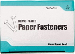Bouhon boite avec 100 attaches parisiennes, 20 mm