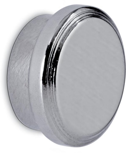 MAUL neodymium schijfmagneet, 16 mm, trekkracht 5 kg, voor glas- en whitebord, zilver, blister van 1 stuk-2
