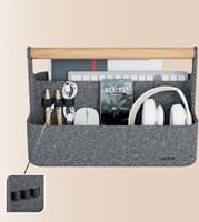 Leitz draagbare bureau organizer, met handvat, vilt, grijs-3