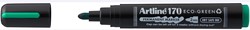 Artline marqueur permanent Drysafe 170 Eco-Green, 2 mm, point rond, vert