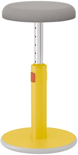 Leitz Ergo Cosy actieve Zit/Sta kruk, geel-2