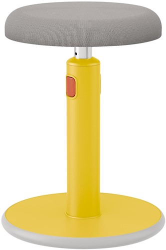 Leitz Ergo Cosy actieve Zit/Sta kruk, geel-1