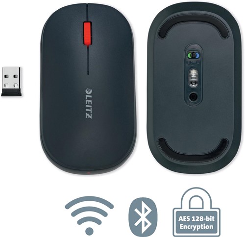 Leitz Cosy souris sans fil, gris-2