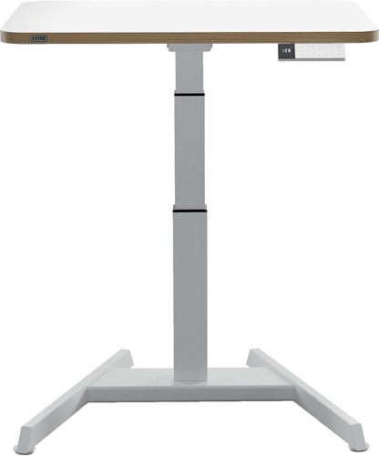 Leitz Ergo Zit/Sta bureau, ft blad 80 x 60 cm, elektrisch, op voet-3