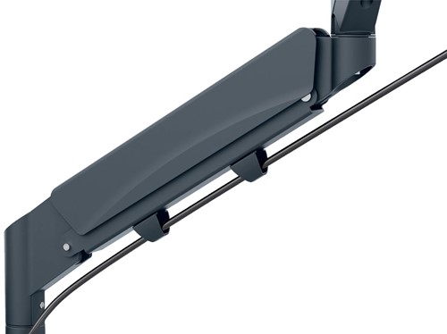 Leitz Ergo ruimtebesparende monitorarm, dubbel, grijs-3