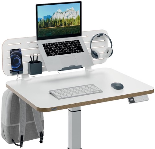 Leitz Ergo bureau ophangbord, met laptophouder, ft 80 x 25 cm-3
