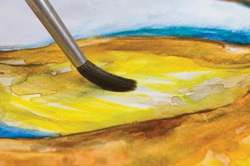 Gallery pinceau aquarelle, blister de 6 pinceaux (n°01 à 06)-2