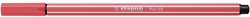 STABILO Pen 68 viltstift, rust red (roestrood)