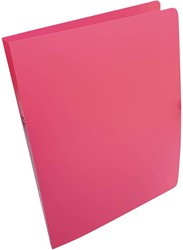 Alpha ringmap, voor ft A4, uit PP, 2 ringen van 16 mm, roze