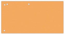 OFFICE products intercalaires, 240 x 105 mm, paquet de 100 pièces, orange