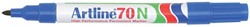 Artline Marqueur permanent 70N bleu