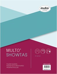 Multo pochette perforée ft A5, perforation 17 trous, 80 microns, grainée