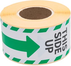 Rillprint étiquettes This side up, ft 46 x 125 mm, rouleau de 250 pièces