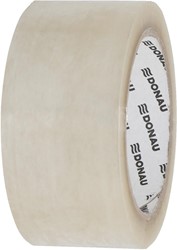 DONAU verpakkingsplakband Solvent, 42 micron, 48 x 60 m, transparant