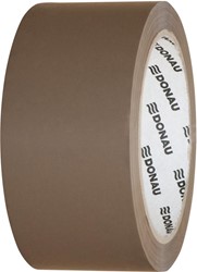 DONAU verpakkingsplakband Solvent, 42 micron, 48 x 60 m, bruin