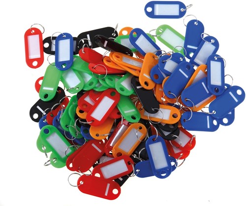 Pavo Porte-clés couleurs assorties, paquet de 100 pièces