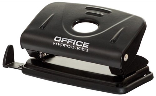 OFFICE products perforateur, 12 feuilles, en métal, noir