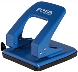 OFFICE products perforateur, 40 feuilles, en métal, bleu