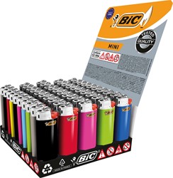 BIC Mini briquet à pierre, présentoir de 50 pièces