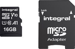 Integral carte mémoire microSDHC, 16 Go