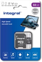 Integral carte mémoire microSDXC V30, 32 Go-2