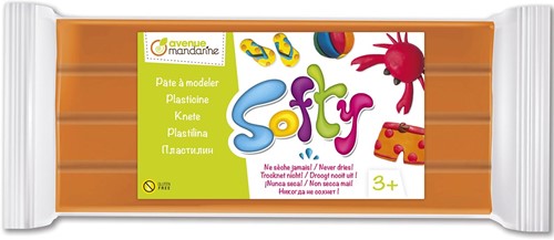 Darwi pâte à modeler Softy orange-2