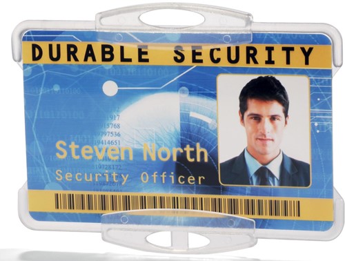 Durable Porte-badge pour carte de sécurité pour 1 carte-2