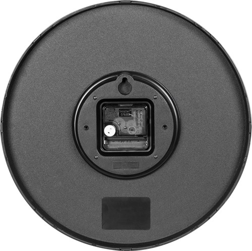 MAUL horloge murale Drip, quartz, diamètre 30,5 cm, cadre en plastique, noir-3