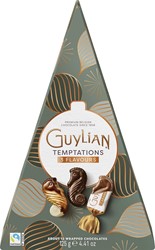 Guylian chocolat Temptations Mix, arbre de Noël, boîte de 125 g