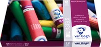 Van Gogh oliepastel starterset, doos met 12 pastels