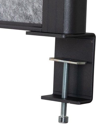 MAULconnecto scheidingswand, ft 160x50 cm, donkergrijs, frame antraciet, Uplight-3
