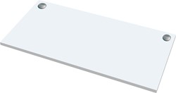 Fellowes bureaublad, ft 160 x 80 cm, wit