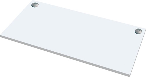 Fellowes bureaublad, ft 160 x 80 cm, wit