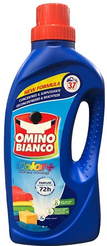 Omino Bianco Color+ wasmiddel, 37 doseringen, fles van 1,48 l