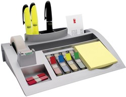 Post-it Index bureau organizer, inclusief notes, zilver