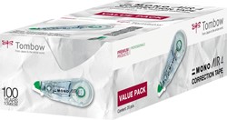 Tombow dérouleur de correction Mono Air, boîte 15 + 5 gratuit