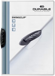 Durable klemmap Swingclip zwart