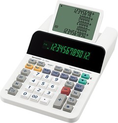 Sharp calculatirce de bureau EL-1501, calculatrice à impression sans papier