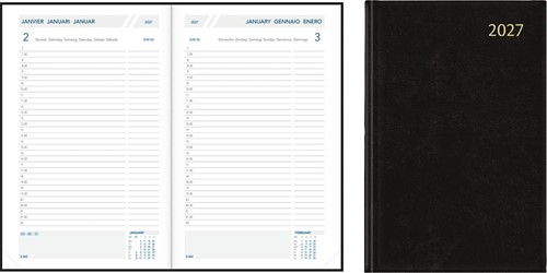 Aurora Folio FA211 Balacron, noir, 2027-2