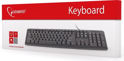 Gembird standaard toetsenbord AZERTY-2