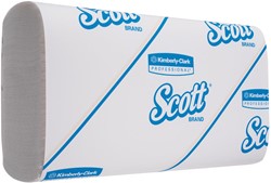 Scott essuie-mains en papier Slimfold, plié en M, 1 pli, 110 feuilles, paquet de 16 pièces