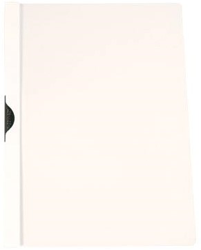 Q-CONNECT Klemmap metalenclip A4 30 vel Transparant wit-2