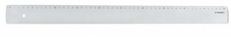 Q-CONNECT meetlat, plastic, in etui, 50 cm-3