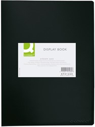 Q-CONNECT protège-documents, A4, 40 pochettes, noir