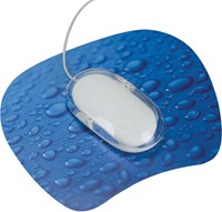 Q-CONNECT tapis de souris antidérapant bleu-2