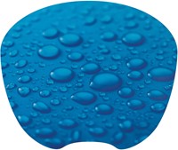 Q-CONNECT tapis de souris antidérapant bleu