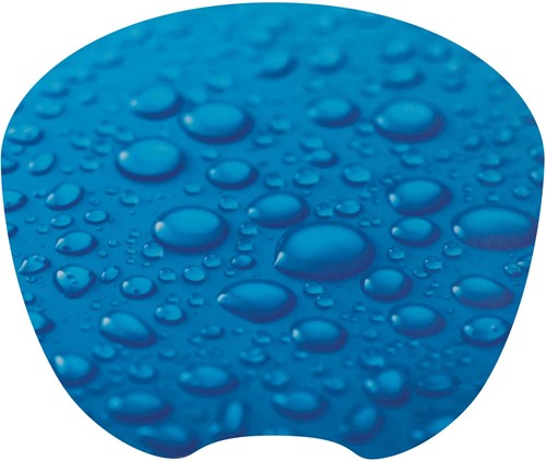 Q-CONNECT tapis de souris antidérapant bleu